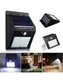 Set doua lampi solare cu 20 led-uri si senzor de