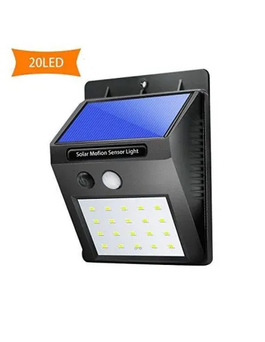 Set doua lampi solare cu 20 led-uri si senzor de