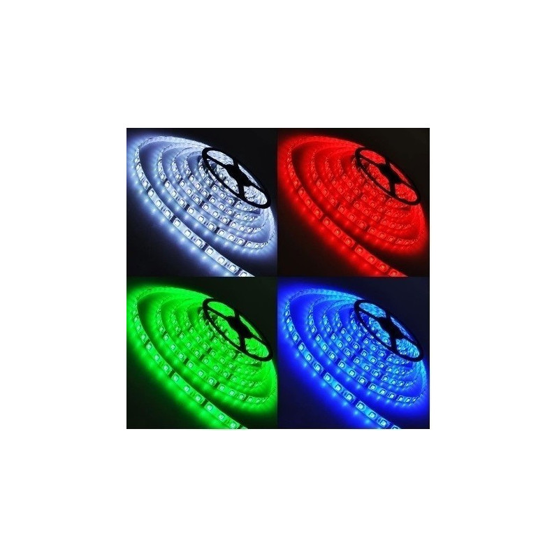 Banda RGB 5M LED, cu telecomanda si joc de lumini