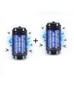 2 x Felinar electric UV importiva insectelor , Lampa Mosquito Killer hexagon
