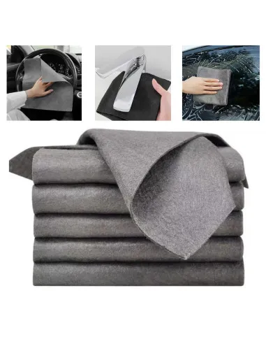 Set 10 Lavete Magice Microfibra 30x30 | Curățare Fără Scame