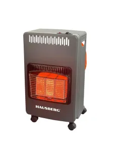 Soba pe Gaz GPL Hausberg HB-1021NG, 4.2 kW, 3 Trepte, Plăci Ceramice, Aprindere Piezoelectrică, Siguranță Automată, Sistem Mobil 2
