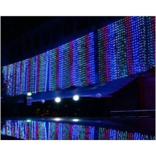 Instalatie craciun tip perdea, dimensiuni - 9x1m