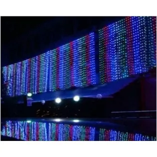 Instalatie craciun tip perdea, dimensiuni - 9x1m