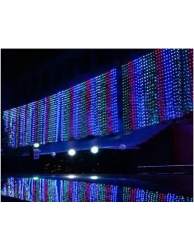 Instalatie craciun tip perdea, dimensiuni - 9x1m