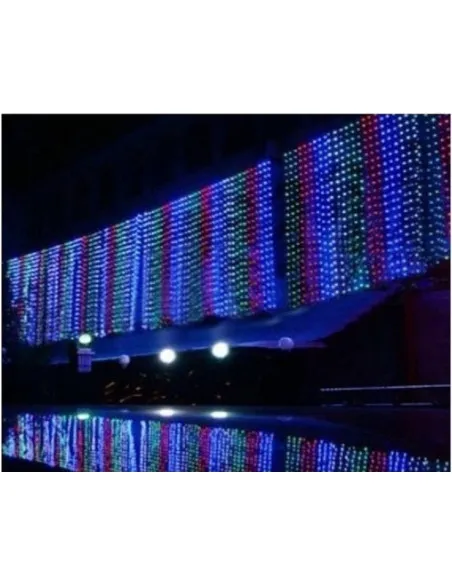 Instalatie craciun tip perdea, dimensiuni - 9x1m