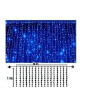 Instalatie craciun tip perdea, dimensiuni - 9x1m