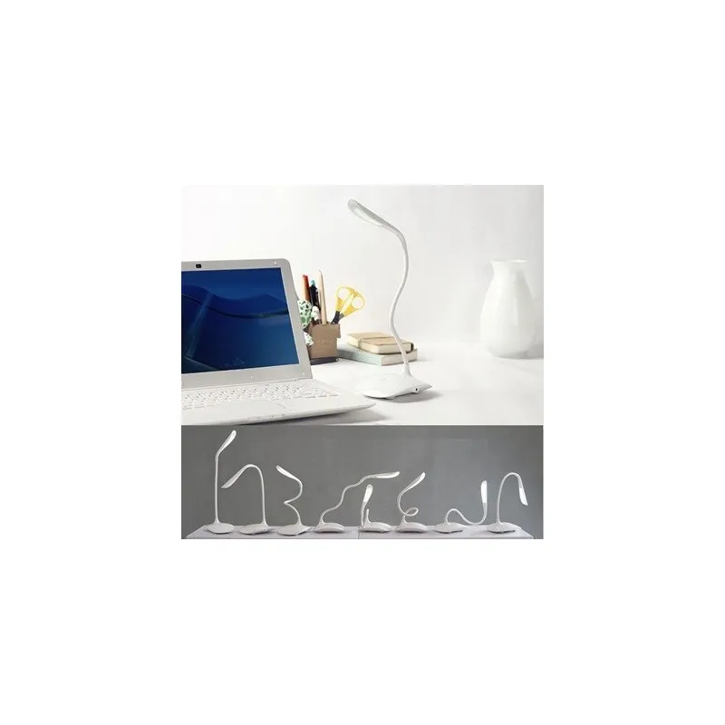Lampa LED pentru birou, flexibila, cu functie