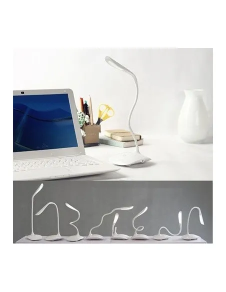 Lampa LED pentru birou, flexibila, cu functie