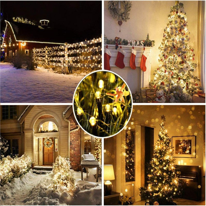 Set 2 x Instalatie LED pentru exterior cu incarcare solara