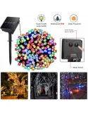 Set 2 x Instalatie LED pentru exterior cu incarcare solara