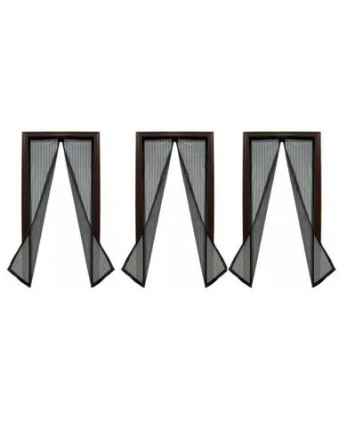 Set 3 perdele magnetice antiinsecte 190 x 100 cm