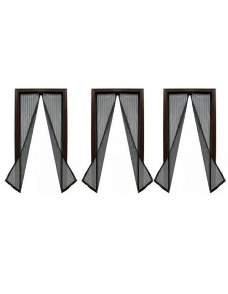 Set 3 perdele magnetice antiinsecte 190 x 100 cm