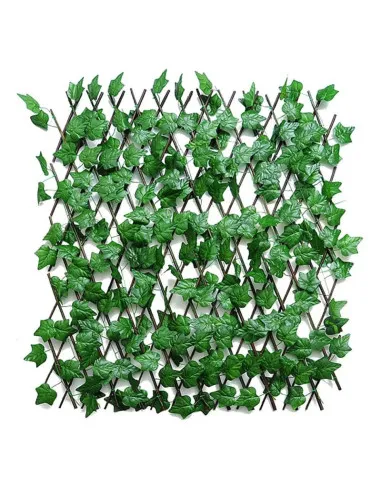 Gard artificial cu frunze verzi, 100 x 250 cm
