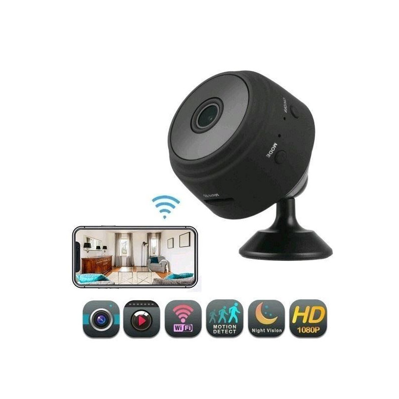 Cumpara Camera video Wi-Fi 1080p HD, unghi 150