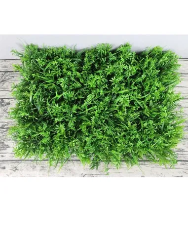 Panou cu gazon asortat luxuriant, artificial 40x60cm