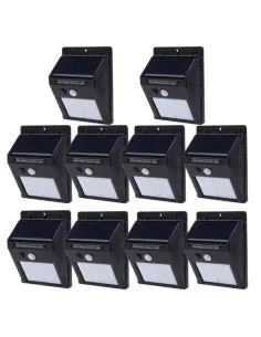 Cumpara Set 10 x lampi solare 30 LED