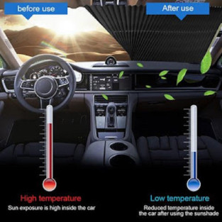 Copertina parasolar auto retractabil cu fixare 2