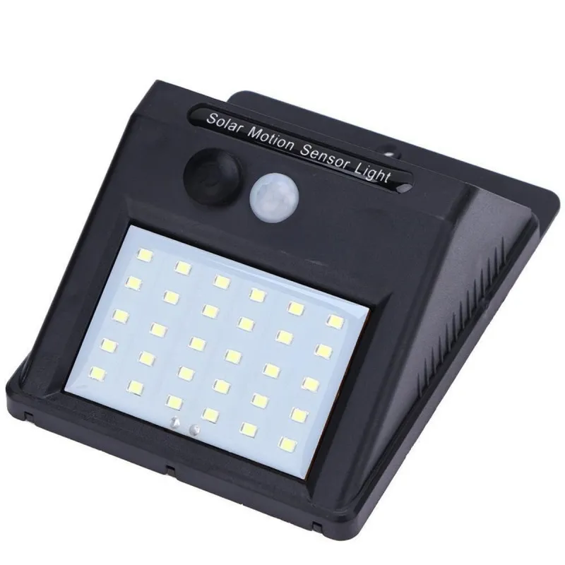 Lampa 30 LED, incarcare solara si senzor miscare