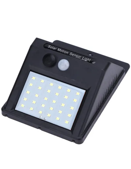 Lampa 30 LED, incarcare solara si senzor miscare