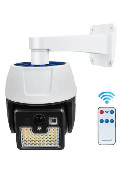 Camera solara falsa, 44 LED SMD, cu senzor de miscare si telecomanda