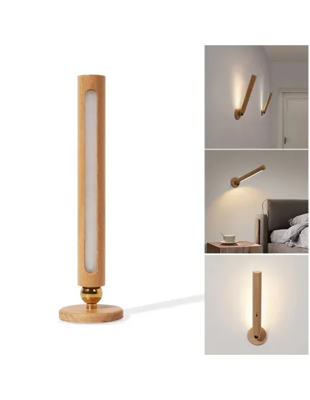 Lampa detasabila, cu magnet, pentru perete