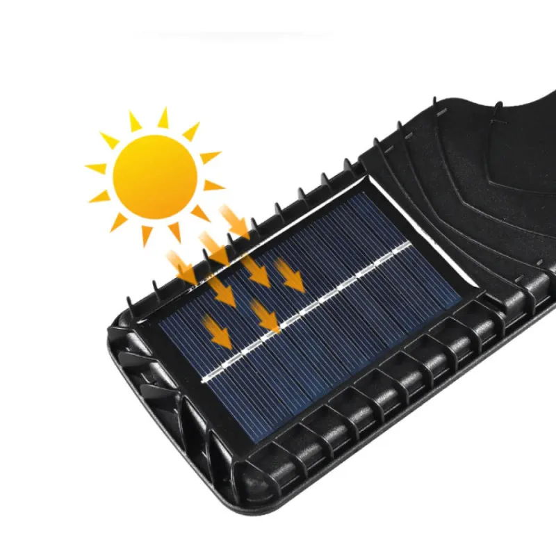 Set 5 Lămpi Solare de Perete, 72 LED-uri, 50W, Telecomandă, Senzor Mișcare, 3 Moduri, IP65