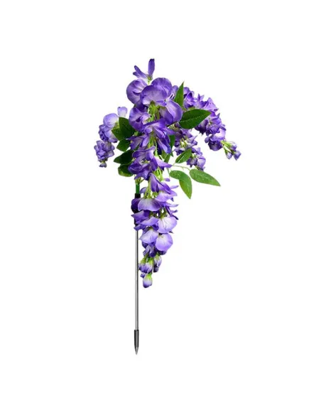 Set 2 Lămpi Solare LED Wisteria, 70 cm, Lumină Albă Caldă, IP65, diverse culori