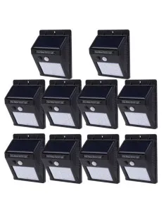 Cumpara Set 10 x lampi solare 30 LED