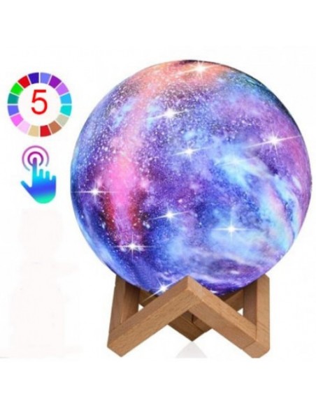 Cosmos Moon Lamp 3D - lampa in forma de luna, lumina LED