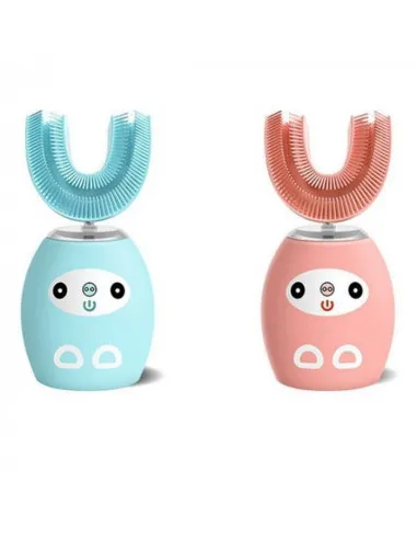 Periuta de dinti electrica pentru copii, forma de U, cu incarcare USB, 4 trepte