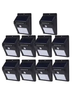 Cumpara Set 10 x lampi solare 30 LED