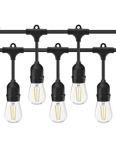 Ghirlanda Luminoasa, 5 Metri cu 10 Becuri, interconectabila, 220V
