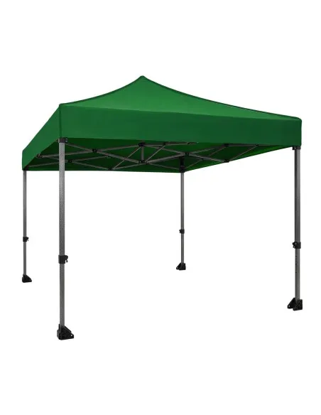 Cort Pavilion Pliabil 3x3m, Cadru Metalic Ranforsat, Acoperis PVC Oxford 420D 280g/mp,