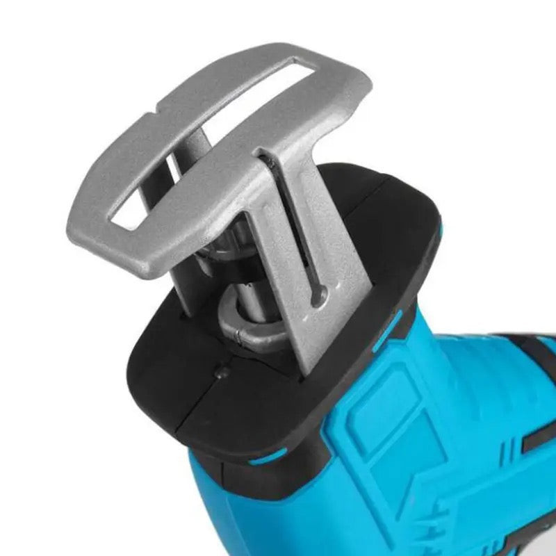 Fierăstrău Sabie cu Acumulator 24V, 2 Acumulatori + 4 Lame Incluse, 0-3100 RPM, Geantă Transport