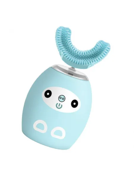 Periuta de dinti electrica pentru copii, forma de U, cu incarcare USB, 4 trepte