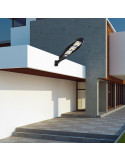Lampa stradala solara, 90 LED COB, 3 moduri, telecomanda inclusa
