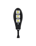 Lampa stradala solara, 90 LED COB, 3 moduri, telecomanda inclusa