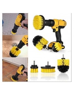 Set 3 perii curatare cu adaptor pentru bormasina/autofiletanta 2