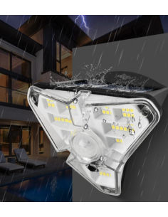 Proiector solar LED cu senzor de miscare, GL-68, 3 moduri 2