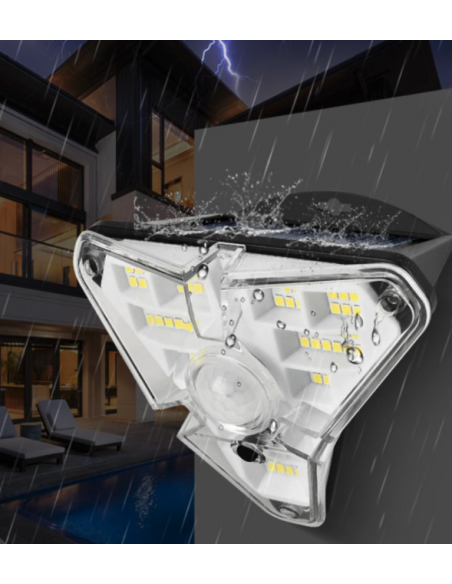 Proiector solar LED cu senzor de miscare, GL-68, 3 moduri