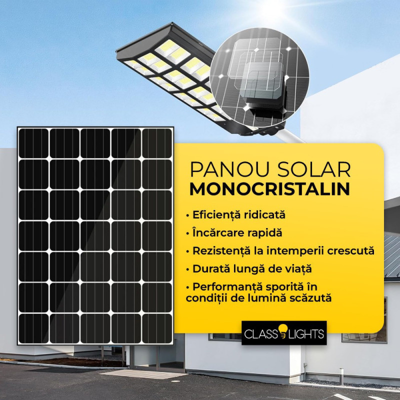 Lampa Solara Jortan 2000W 720LED 24000mAh Telecomanda