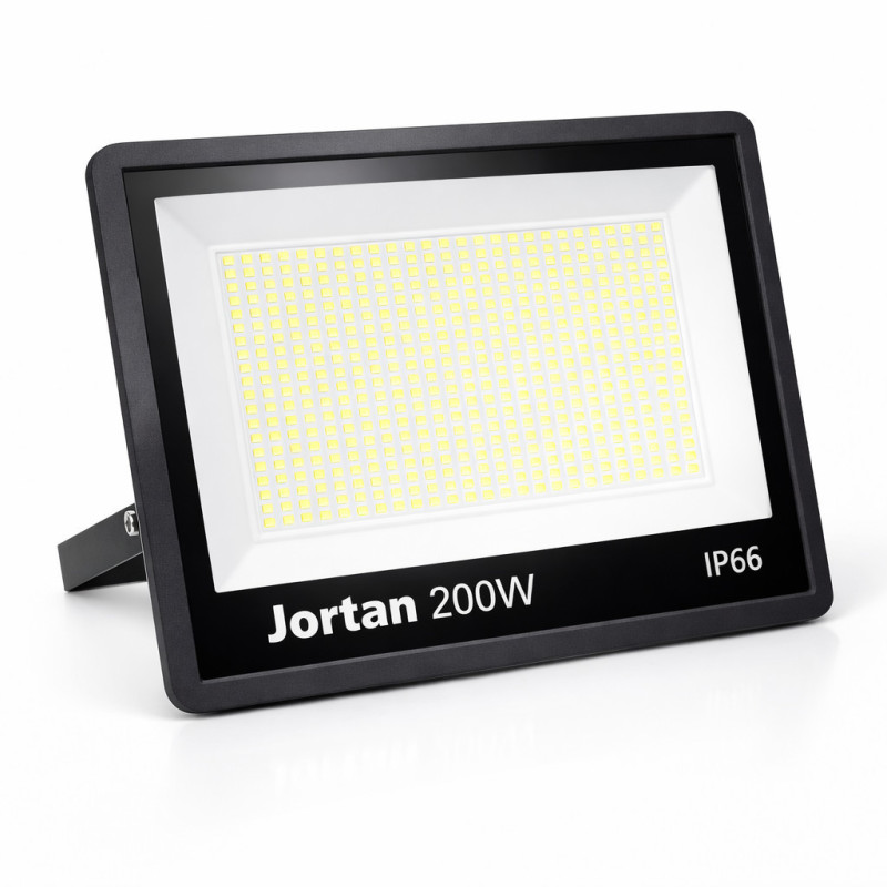 Proiector LED 200W Jortan 10000LM - Aluminiu Durabil, IP66 Rezistent, Alb Rece 220V