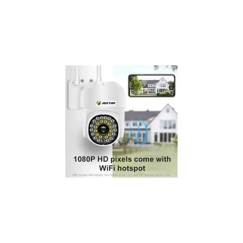 Camera WiFi JORTAN JTZ-8161QJ 2MP Compacta 355° Waterproof