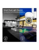 Camera WiFi JORTAN JTZ-8161QJ 2MP Compacta 355° Waterproof