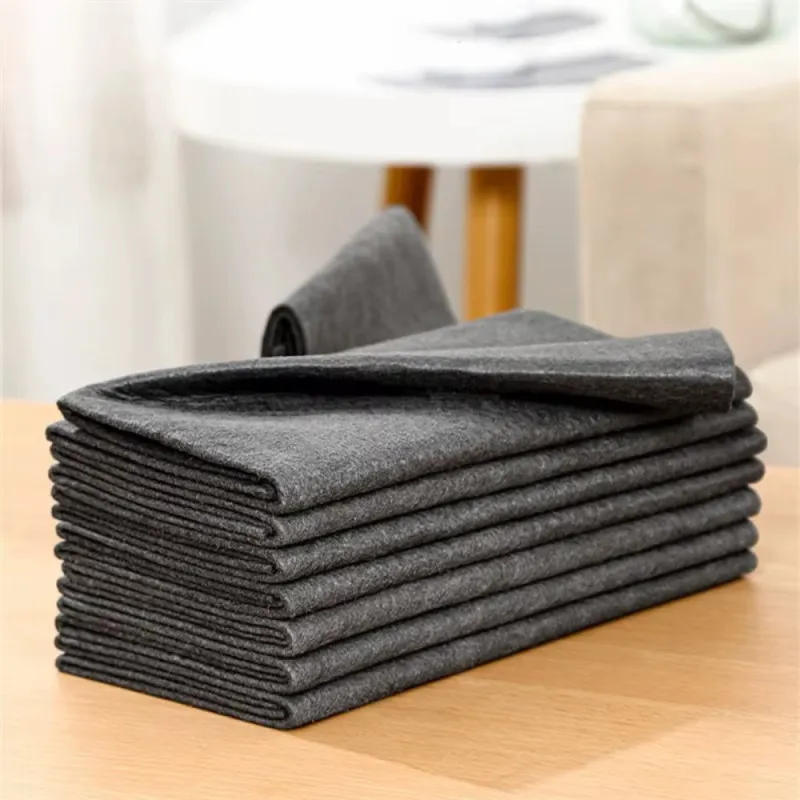 Set 10 Lavete Magice Microfibra 30x30 | Curățare Fără Scame