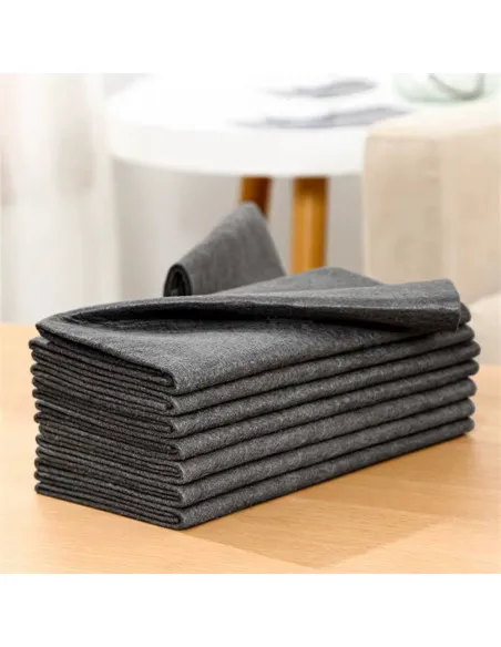 Set 10 Lavete Magice Microfibra 30x30 | Curățare Fără Scame