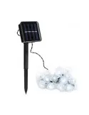 Instalatie solara 50 LED trandafiri, multicolor
