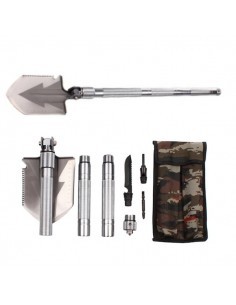 Lopata militara multifunctionala, pliabila, din otel 2