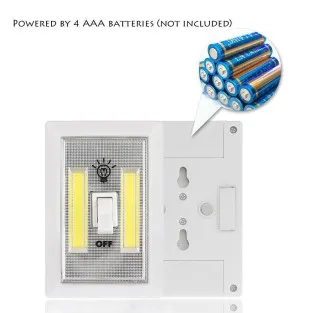 Set 2 x Intrerupator fara fir cu LED, 3 2